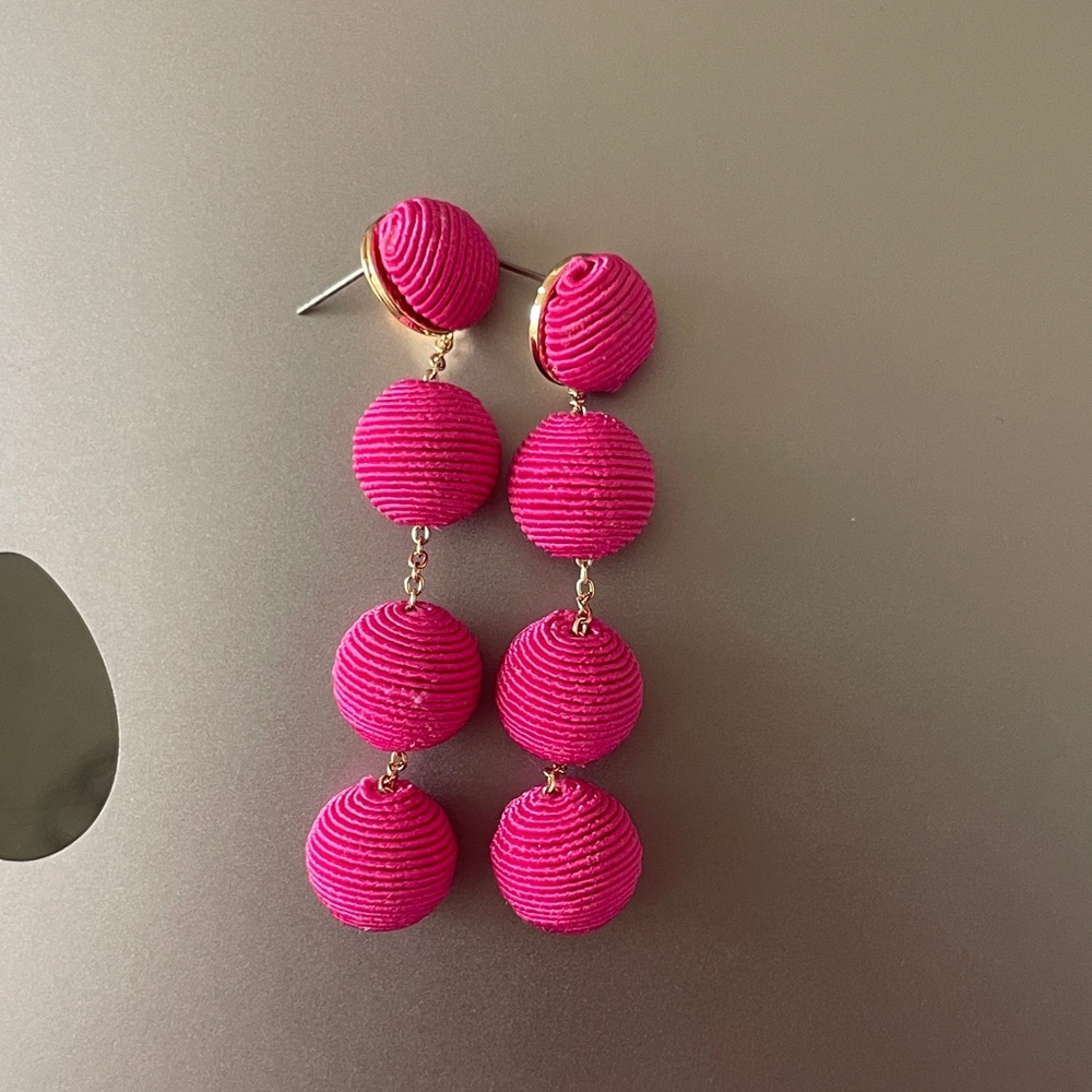 Baublebar Pink Drop Earrings